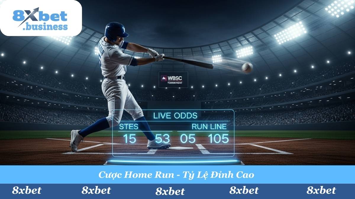 Hòa mình vào không khí sôi động của các giải đấu WBSC và MLB với tỷ lệ cược trực tiếp hấp dẫn nhất tại 8Xbet